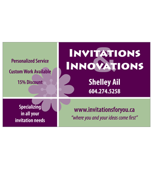 Invitations & Innovations